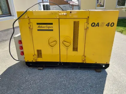Notstromaggregat Atlas Copco QAS 40