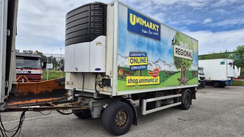 Sommer Kühlanhänger Rolltor Ladebordwand Carrier Maxima 1000