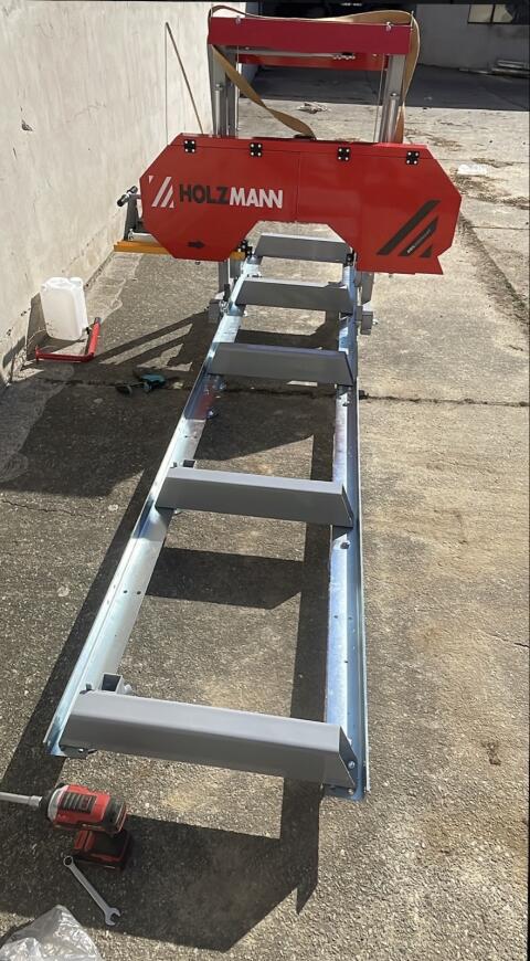 Holzmann Blochbandsäge 5 m BBS550SMART