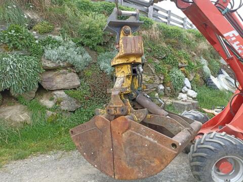 Atlas Terex Schalengreifer mit Rotator