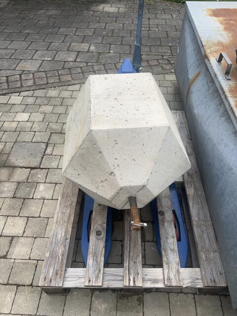 Front- und Heckgewicht mit 350 kg