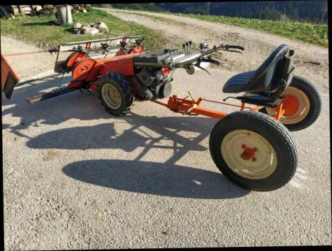 Eingrasmäher Bucher 550