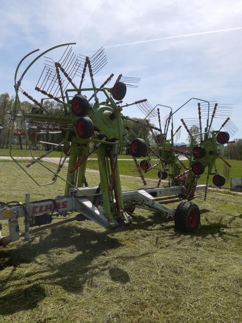 Claas 4-fach Schwader Liner 3000, sofort einsatzbereit, klein