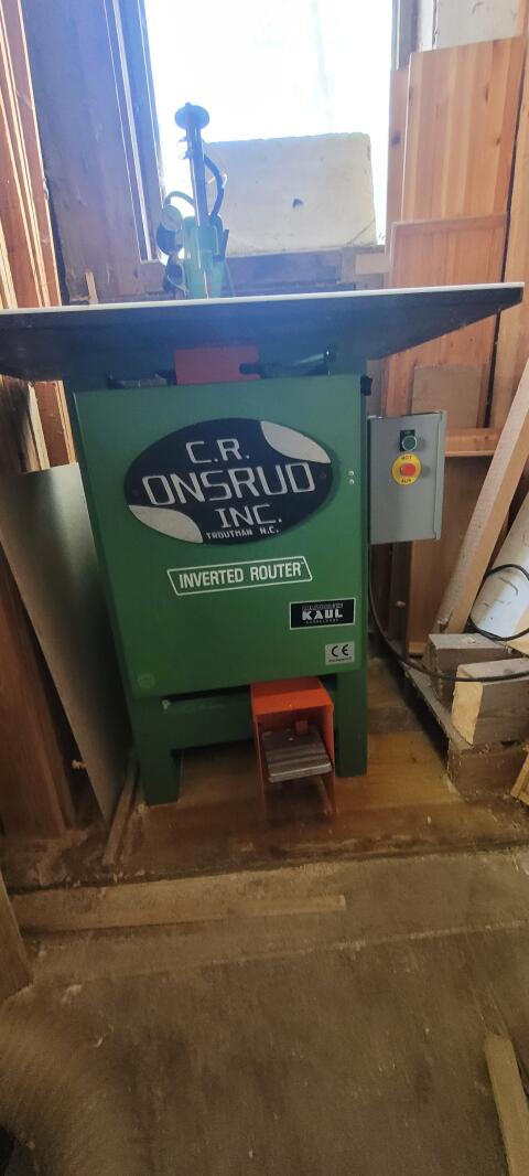 C.R. Onsrud Inc. Tischfräse, Kopierfräse, Untertischfräse