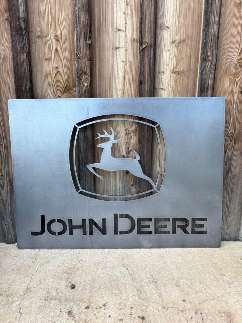 John Deere Logo Metall