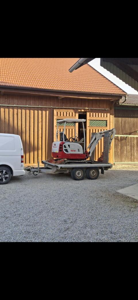 Humer Tandemanhänger, Baggeranhänger