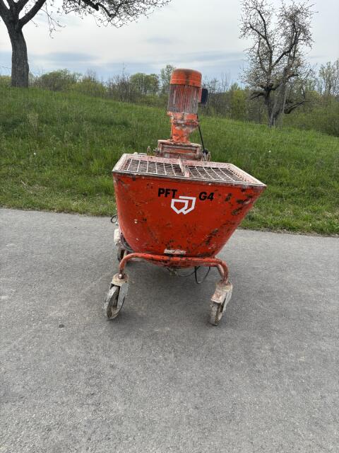 Putzmaschine PFT G4