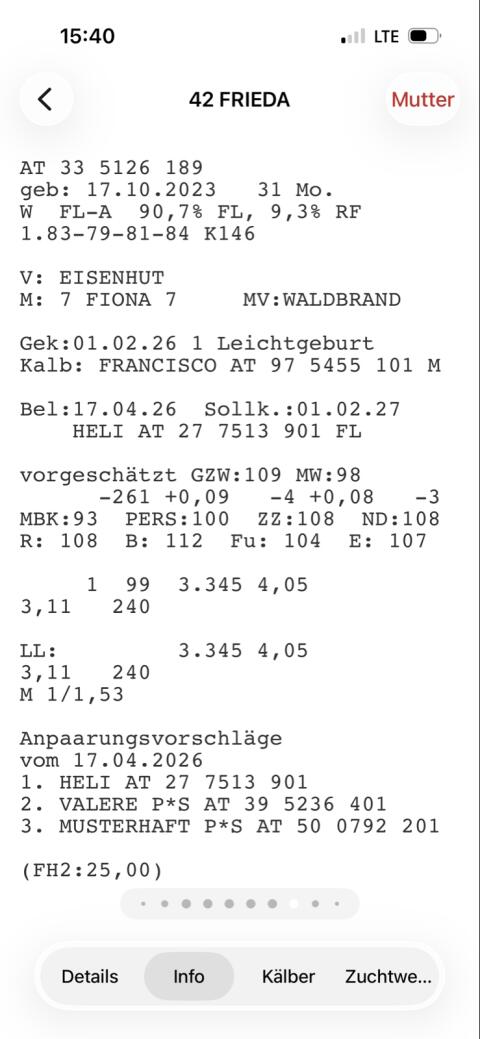 Bio-Erstlingskühe