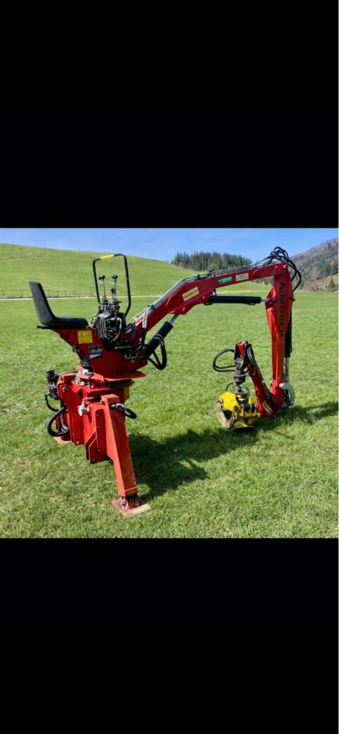 A. Moser Dreipunktkran Heckbagger K3500D