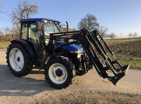 New Holland TN 70D inkl. Frontlader
