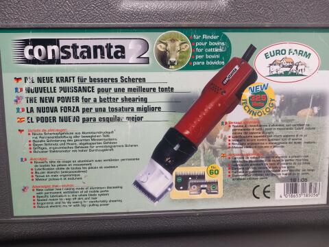 Schermaschine Rind, Schaf, Constanta 2