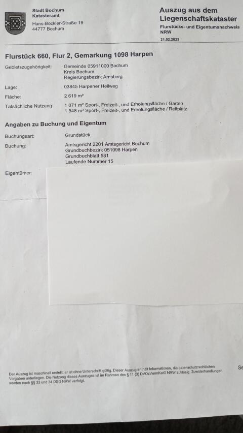 Ackerland/Grünland, Sport-, Freizeit- und Erholungsfläche