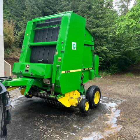 John Deere Rundballenpresse 550