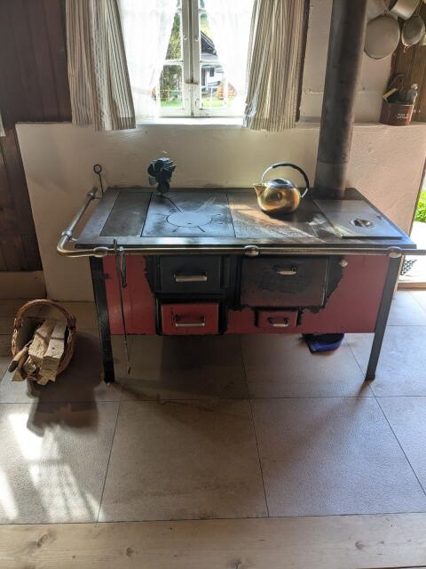 Ofen Vintage Retro Küchenherd