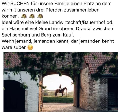 Bauernhof, Haus oberes Drautal gesucht.