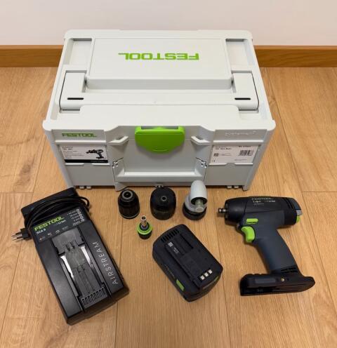 Festool Akku-Schrauber T18+3 Komplett-Set