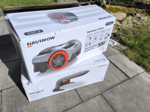 SEGWAY NAVIMOW Mähroboter i105E 500 m² ohne Begrenzungskabel