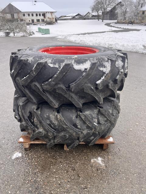 Kompletträder 38 Zoll, 24 Zoll Fendt Steyr Felgen, Reifen Fendt 311 LSA