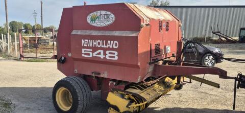 New Holland 548 Rundballenpresse