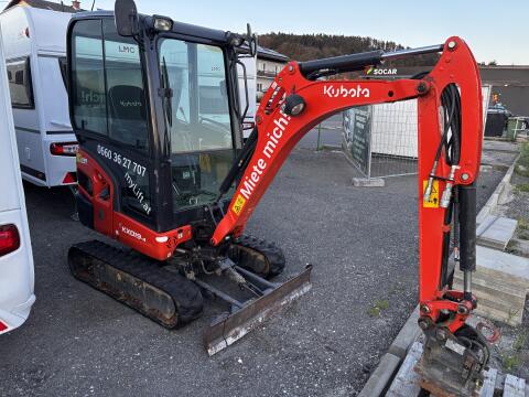 Kubota KX019-4 Minibagger, 4 Löffel, Powertilt