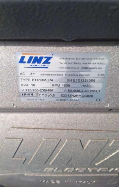 Notstromaggregat Energy Zapfwellengenerator EY-15TCS-AVR-ISO-IP