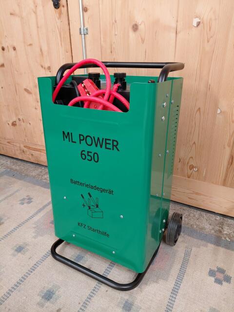 Batterieladegerät, Startgerät 12 V, 24 V ML Power 650