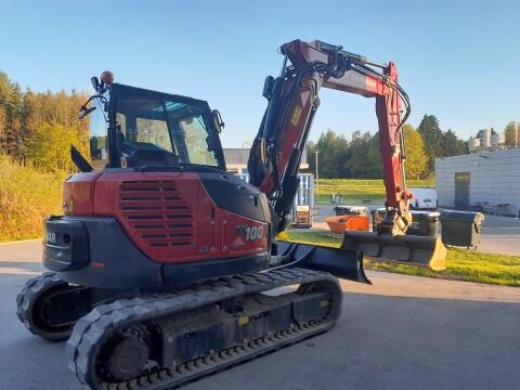 Kettenbagger Yanmar SV100 neuwertig