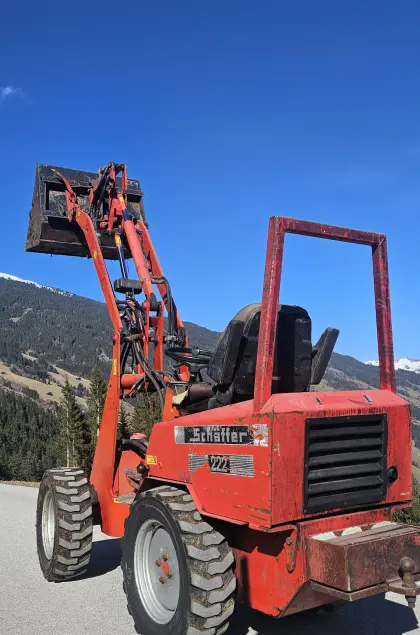 Hoflader Schäffer 222, kein Weidemann