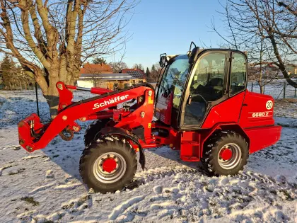 Schäffer 6680 Hoflader, Radlader, wie Weidemann, JCB 6680Z