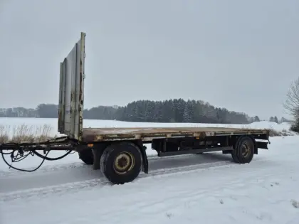 Anhänger, Ballenwagen, Tieflader, Jumbo, Kistenanhänger