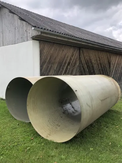 Polyester-Silo