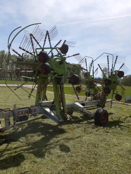 Claas 4-fach Schwader Liner 3000, sofort einsatzbereit, klein