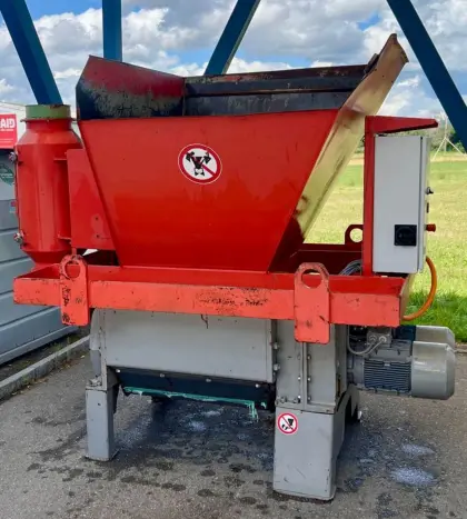 Untha RS 40 Schredder, Hacker, Holzhacker, Holzzerkleinerer