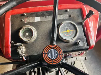 Steyr Plus Lenkrad-Abdeckkappe, Emblem