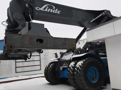 Gebrauchter LINDE C4531TL Container Reach Stacker
