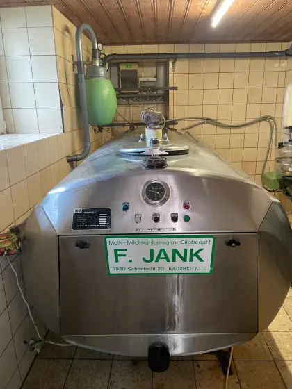 Rohrmelkanlage, Milchtank, Zubehör