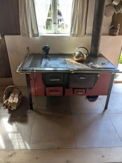 Ofen Vintage Retro Küchenherd