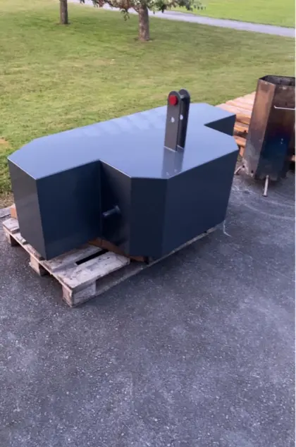Frontgewicht mit Stahlmantel 1.200 kg