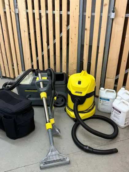 Profi Polsterreinigungs-Set, Kärcher Puzzi 10/1