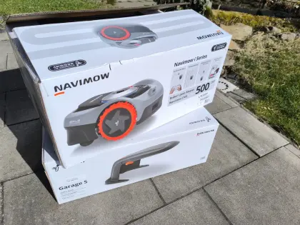 SEGWAY NAVIMOW Mähroboter i105E 500 m² ohne Begrenzungskabel