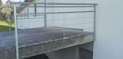 Eisengeländer verzinkt