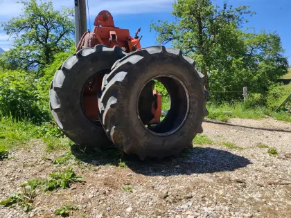 2 Stk. Mitas 380/70 R20 AC70 Traktorreifen, DOT 09/22