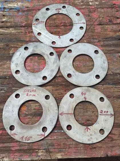 5 Edelstahlflansche
