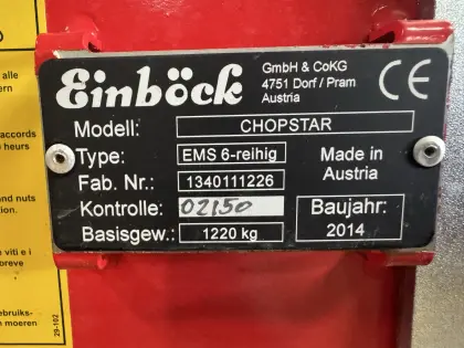 Einböck Hackgerät Chopstar