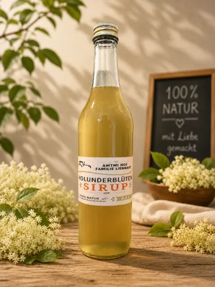 Holunderblütensirup