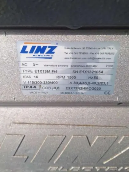 Notstromaggregat Energy Zapfwellengenerator EY-15TCS-AVR-ISO-IP