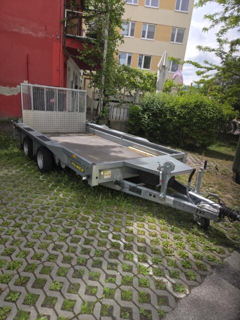 Tieflader, Zentralachsanhänger Humer GX 126