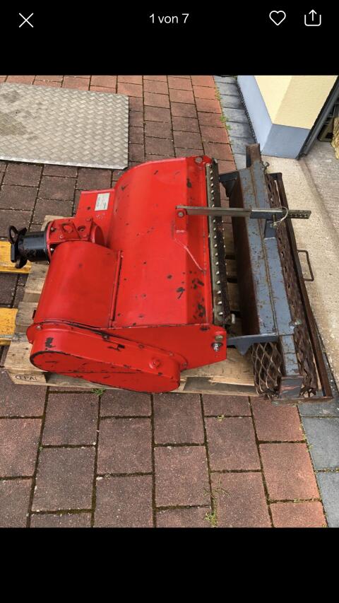 Lipco Umkehrfräse Motormäher Balkenmäher Reform Bucher UF 80 W