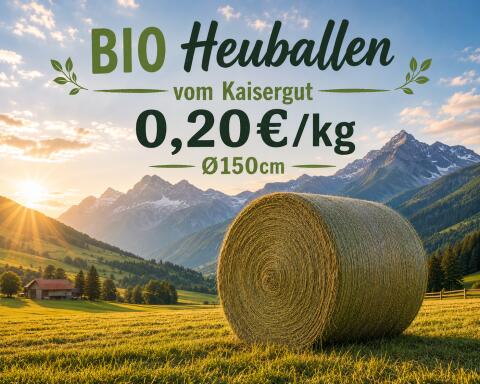 BIO-Heuballen 150 cm