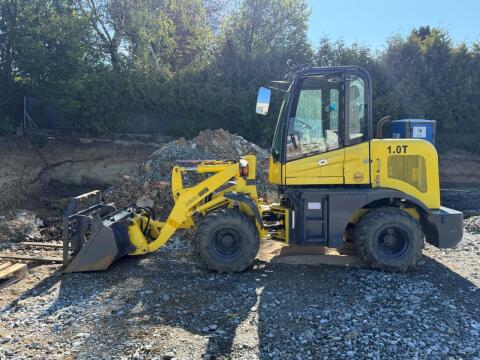 Maximum Radlader 1,0 t mit Palettengabel, Betonmischer